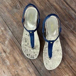 Chaps Wedge Heeled Sandal